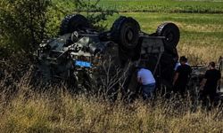 Konya’da askeri araç devrildi: 1 yaralı