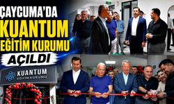Çaycuma’da Kuantum Eğitim Kurumu açıldı