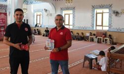Kuran kurslarında 112 Acil çağrı hattı tanıtımları sürüyor