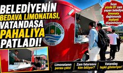 Limonatanın parası çıktı