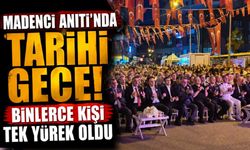 Madenci Anıtı'nda Tarihi Gece! Binlerce Kişi Tek Yürek Oldu