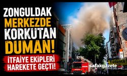 Zonguldak Merkezde Korkutan Duman: İtfaiye Ekipleri Harekete Geçti!