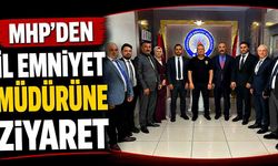 MHP İl Başkanı ve yönetimi İl Emniyet Müdürünü ziyaret etti