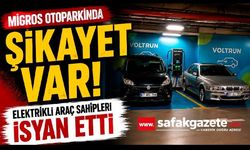 Migros Otoparkında Şikayet Var!  Elektrikli Araç Sahipleri İsyan Etti