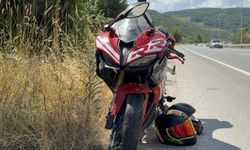 Motosiklet tıra arkadan çarptı: 2 yaralı