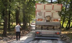 Muncurlu köy yolu soğuk asfaltla yenilendi