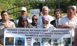 Havai fişek fabrikasındaki patlamada hayatını kaybeden işçiler anıldı