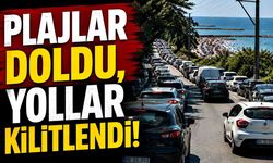 Sahillere Akın Trafiği Kilitledi! Kilometrelerce Araç Kuyruğu Oluştu