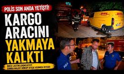 Aracı yakmak istedi, olay yerini gözlemlerken böyle yakalandı