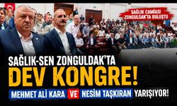Sağlık-Sen Zonguldak'ta Dev Kongre: Mehmet Ali Kara ve Nesim Taşkıran Yarışıyor!