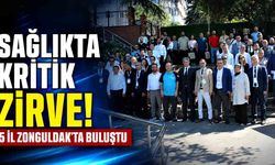 5 ilin sağlık müdürü Zonguldak'ta kritik zirvede buluştu