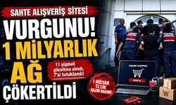 Sahte alışveriş sitesi vurgunu! 1 milyarlık ağ çökertildi