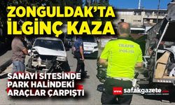 Freni Boşalan Otomobil, Park Halindeki Pat Pat'a Çarptı