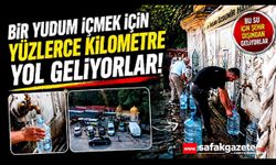 Düzce-ZonguldakBir Yudum İçmek İçin Yüzlerce Kilometre Yol Geliyorlar!