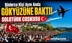 Ereğli'de Tarihi Gün! SOLOTÜRK Gösterisi Hayran Bıraktı