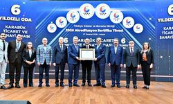 TOBB'dan Karabük TSO'ya 6 yıldızlı akreditasyon