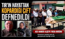 Trafik kazasında hayatını kaybeden çift son yolculuğuna uğurlandı