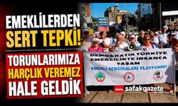 Emeklilerden Madenci Anıtı’nda Sert Tepki; Torunlarımıza Harçlık Veremez Hale Geldik