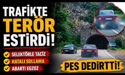Bütün trafik kurallarını hiçe sayan sürücü görüntülendi