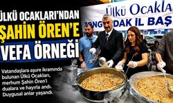 Ülkü Ocakları’ndan Büyük Vefa: Unutulmaz Başkan Şahin Ören İçin Aşure Dağıtıldı