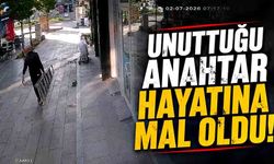 Unuttuğu anahtar hayatına mal oldu!