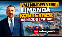 Vali Hacıbektaşoğlu Müjdeyi Verdi: Zonguldak Limanı’nda Konteyner Taşımacılığı Başlıyor!