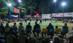 Türkiye'nin tek köy voleybol turnuvası başladı