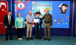 Çocuk Üniversitesi Mezuniyet Töreni gerçekleştirildi