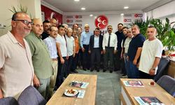 MHP önceki dönem il başkanı Öztürk’ten ziyaret