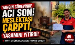 İtfaiye Eri Meslektaşının Aracının Altında Kaldı