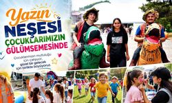 Yazın neşesi çocuklarımızın gülümsemesinde