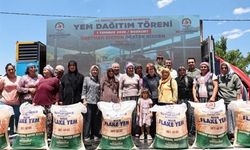 19 ilçede 32 bin çuval yem yetiştiriciyle buluştu