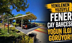Yenilenen yüzüyle Fener Çay Bahçesi yoğun ilgi görüyor!