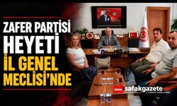Zafer Partisi Heyetinden İl Genel Meclisi Başkanı Karaveli'ye Ziyaret