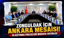 Zonguldak için Ankara mesaisi: Ulaştırma projeleri masaya yatırıldı