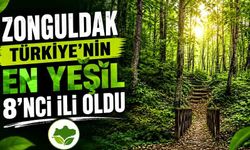 Zonguldak Türkiye'nin en yeşil 8’nci ili oldu