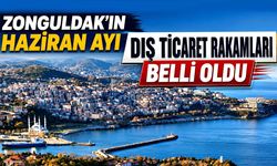 Zonguldak'ın Haziran ayı dış ticaret rakamları belli oldu