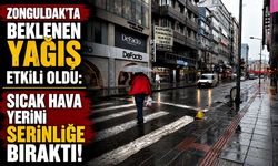 Zonguldak’ta beklenen yağış etkili oldu: Sıcak hava yerini serinliğe bıraktı!