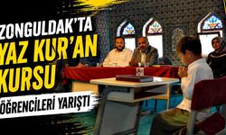 Zonguldak’ta Yaz Kur’an Kursu Öğrencileri Yarıştı