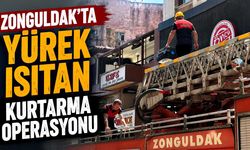 Zonguldak'ta yürek ısıtan kurtarma operasyonu!