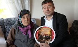 100 yaşına giren Atiye nineye, davullu zurnalı doğumgünü kutlaması