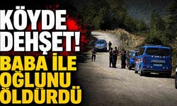 Arazi kavgası! Akrabası olan baba ve oğlunu öldürdü