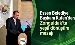 Essen Belediye Başkanı Kufen’den Zonguldak’ta yeşil dönüşüm mesajı