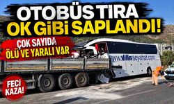 Yolcu otobüsü tıra ok gibi saplandı: 2 ölü, 3'ü ağır 18 yaralı