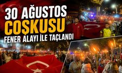 Zonguldak’ta 30 Ağustos coşkusu Fener Alayı ile taçlandı