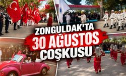Zonguldak’ta 30 Ağustos coşkusu: Zaferin 104. yılı törenlerle kutlandı