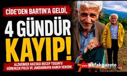 Bartın'da ekipler kayıp şahıs için alarma geçti