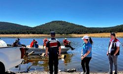 500 metre kaçak ağ ele geçirildi