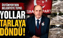 Üstünyer’den Belediyeye tepki: Zonguldak’ın yolları tarlaya döndü!