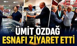 Ümit Özdağ Zonguldak’ta esnafı tek tek ziyaret etti